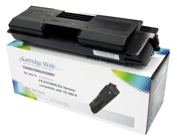 KYOCERA TK580 Toner Bk CHIPPES CartridgeWeb (For use)