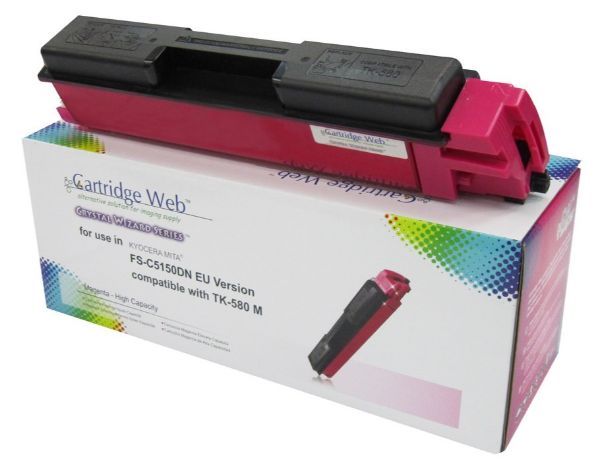 KYOCERA TK580 Toner Magenta CHIPPES  CartridgeWeb (For use)