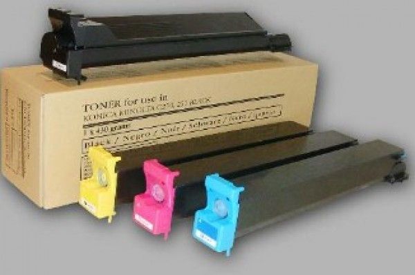 MINOLTA C250 Toner Bk. JP TN210  (For use)