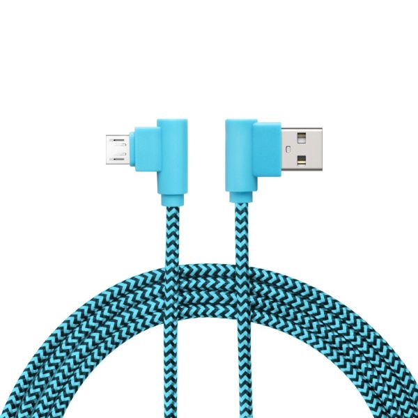 Adatkábel - microUSB szövet /55444M/