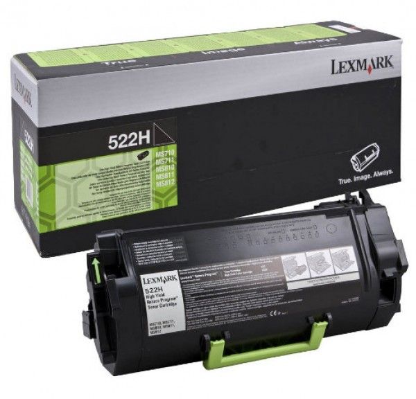 Lexmark MS810/811/812 High Return Toner 25K (Eredeti) 52D2H00