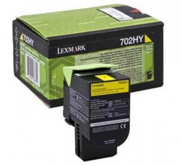 Lexmark CS310/410/510 High Return Toner Yellow 3K (Eredeti) 70C2HY0