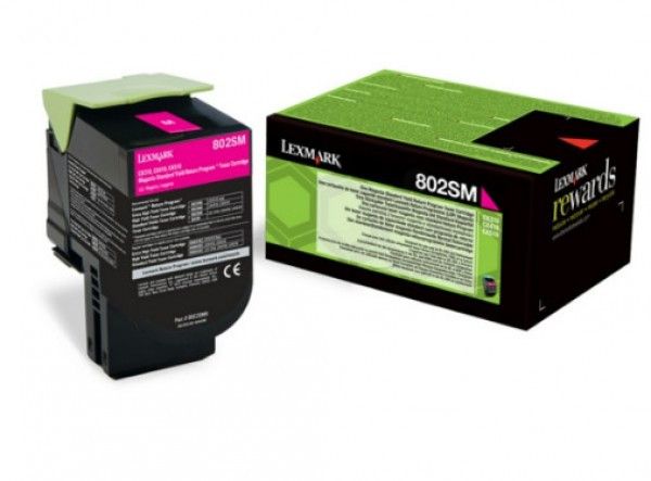 Lexmark CX310/410/510 Standard Corporate Toner Magenta 2K (Eredeti) 80C2SME