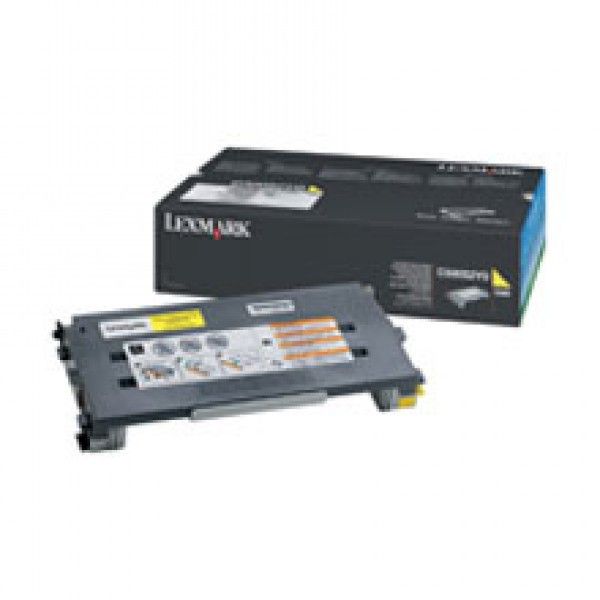 Lexmark C500 High Toner Yellow 3K (Eredeti) C500H2YG