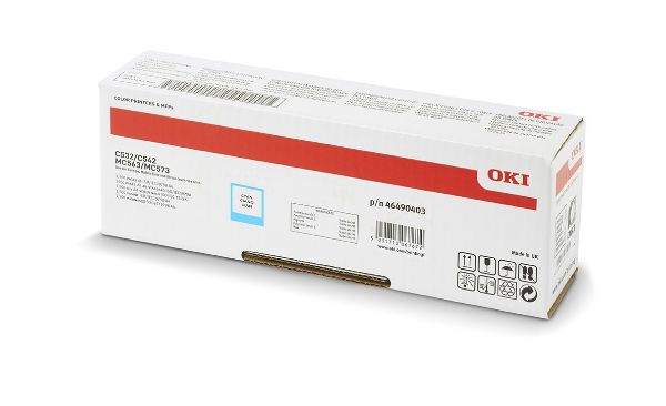 Oki C532/C542 Toner Cyan 1,5K (Eredeti)