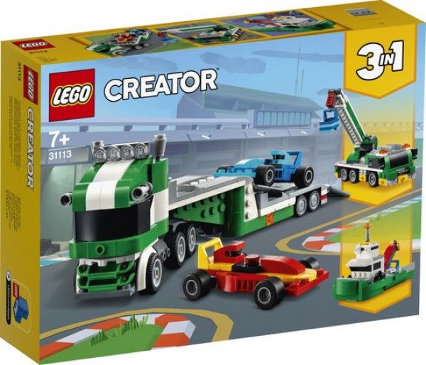 LEGO Creator Versenyautó szállító 31113