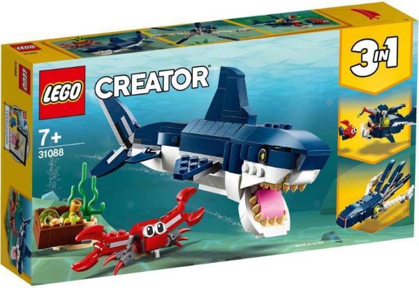 LEGO Creator Mélytengeri lények 31088