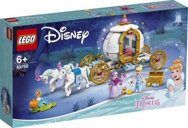 LEGO Disney Hamupipőke királyi hintója 43192