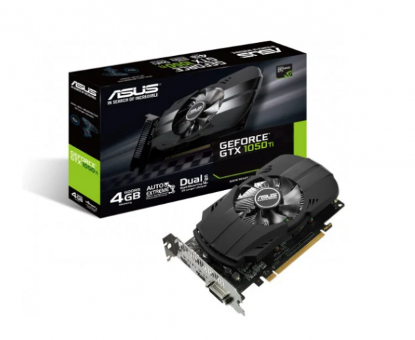 ASUS Phoenix GeForce GTX 1050 Ti videókártya, 4GB