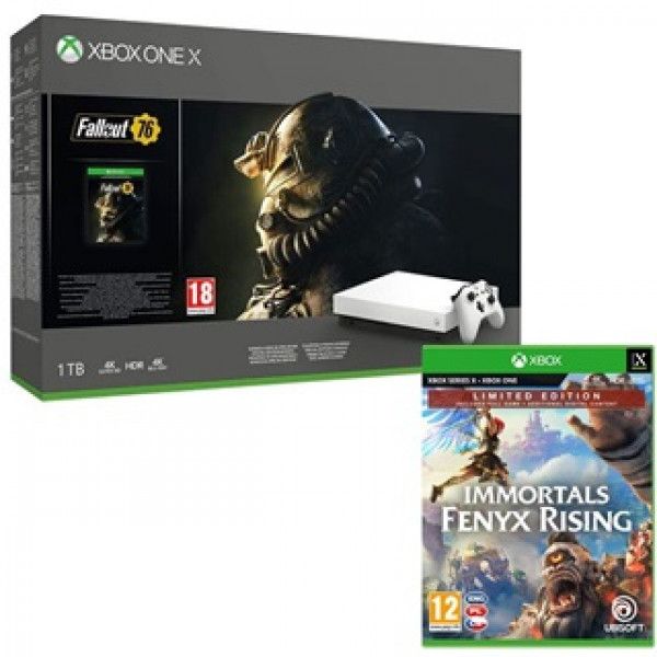 Microsoft XBox One X 1TB konzol+Immortals+fallout76