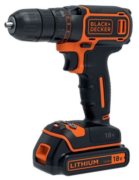 BLACK+DECKER BDCHD18BAFC-QW ütvefúró