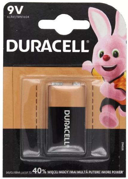 Duracell MN1604 9V-os elem 1 db