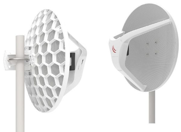 MikroTik LHGG-60ad 60GHz 802.11ad Wireless Wire Dish antenna pár