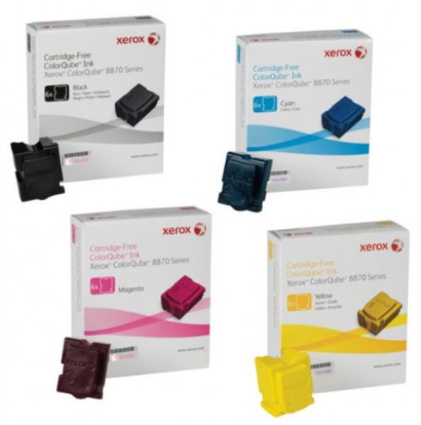 Xerox CQ 8870 Ink Yellow 6db 17,3K (Eredeti)